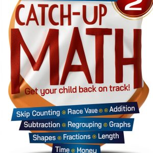 Catch-Up Math Grade 2+ Workbook by Shell Education Print Replica-0