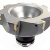 6" 90 Degree Indexable Face Shell Mill CAT40 CME APKT Z-2526-6080-2