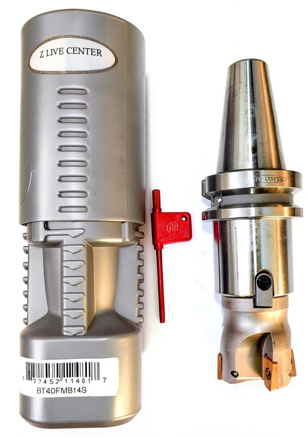 2" Face Shell Mill Cutter 90 Degree 4 Flutes BT40 Face Milling Cutter W Inserts-3