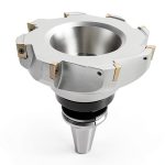 6" 90 Degree Indexable Face Shell Mill CAT40 CME APKT Z-2526-6080-0