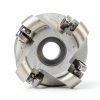 Face Milling Cutter 4 Flutes CNC Mill Head 40Cr Tool for Metal Processing RPMT1204-2