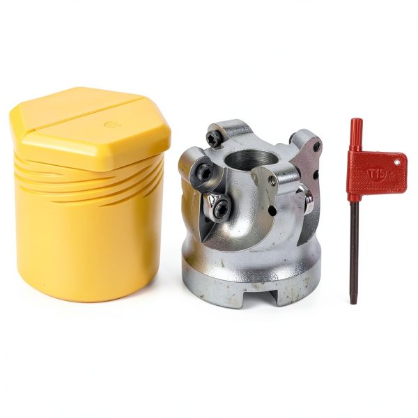 Face Milling Cutter 4 Flutes CNC Mill Head 40Cr Tool for Metal Processing RPMT1204-5