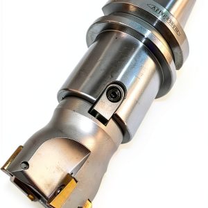 2" Face Shell Mill Cutter 90 Degree 4 Flutes BT40 Face Milling Cutter W Inserts-0
