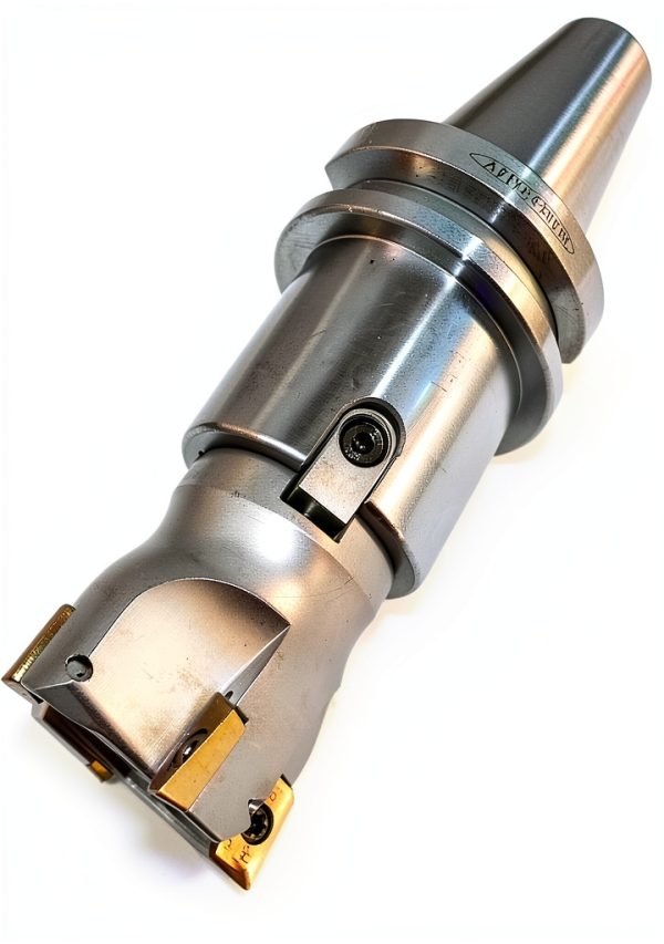 2" Face Shell Mill Cutter 90 Degree 4 Flutes BT40 Face Milling Cutter W Inserts-0