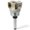 CME 3" 90° Indexable Face Mill w/ MT2 Arbor, TPG322 Inserts Included, 5 Flutes-3