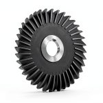 4" Diameter HSS Slitting Saw Super Tool 36 Tooth Straight Tooth Cutter-0