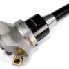 3.15" Face Shell Mill Cutter 45 Degree 5 Flutes R8 Face Milling Cutter W Inserts-2