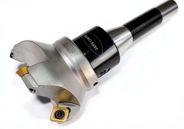 3.15" Face Shell Mill Cutter 45 Degree 5 Flutes R8 Face Milling Cutter W Inserts-2