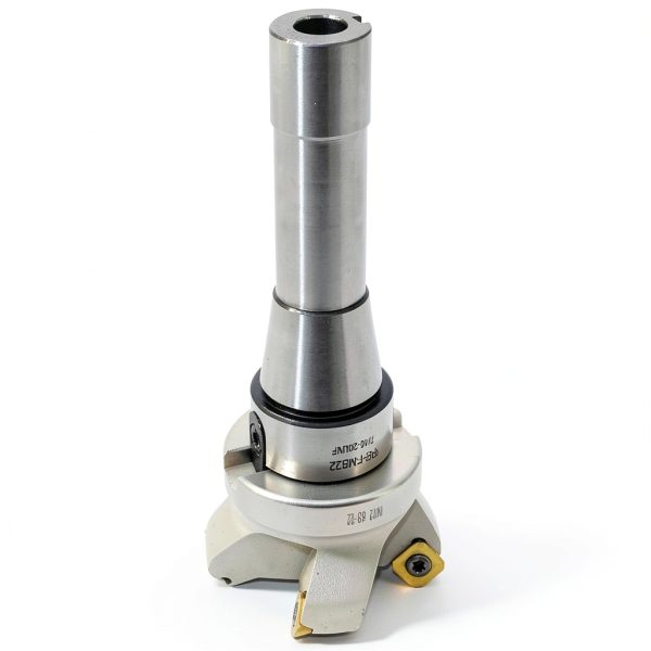 2.5 Inch Face Milling Cutter Holder LingGan KM12 63MM with R8 Shank-4