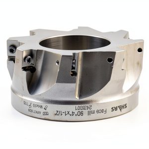 Shars 4" Indexable Face Mill Cutter APKT1604 Insert, 8 Flutes 90-0