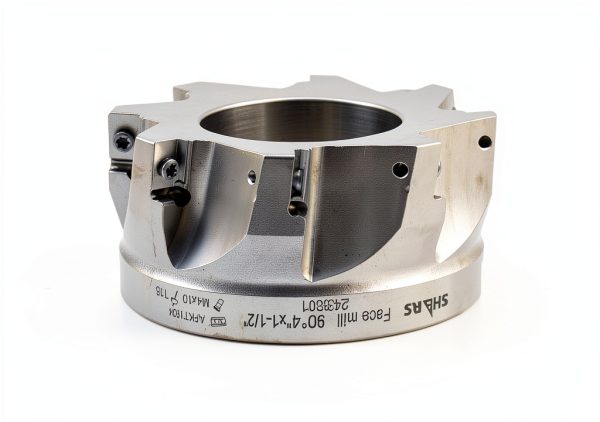 Shars 4" Indexable Face Mill Cutter APKT1604 Insert, 8 Flutes 90-0