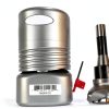 3.15" Face Shell Mill Cutter 45 Degree 5 Flutes R8 Face Milling Cutter W Inserts-3