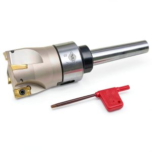 CME 2" 90° Indexable Face Mill with MT2 Arbor and APKT1604 Inserts-0