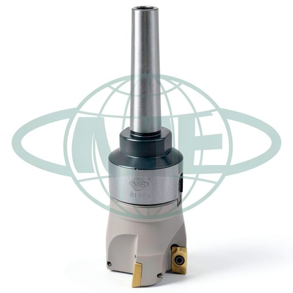 CME 2" 90° Indexable Face Mill with MT2 Arbor and APKT1604 Inserts-4