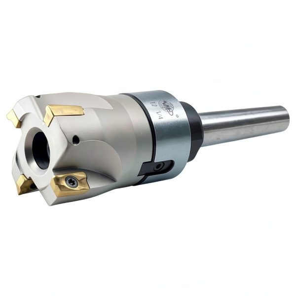 CME 2" 90° Indexable Face Mill with MT2 Arbor and APKT1604 Inserts-1